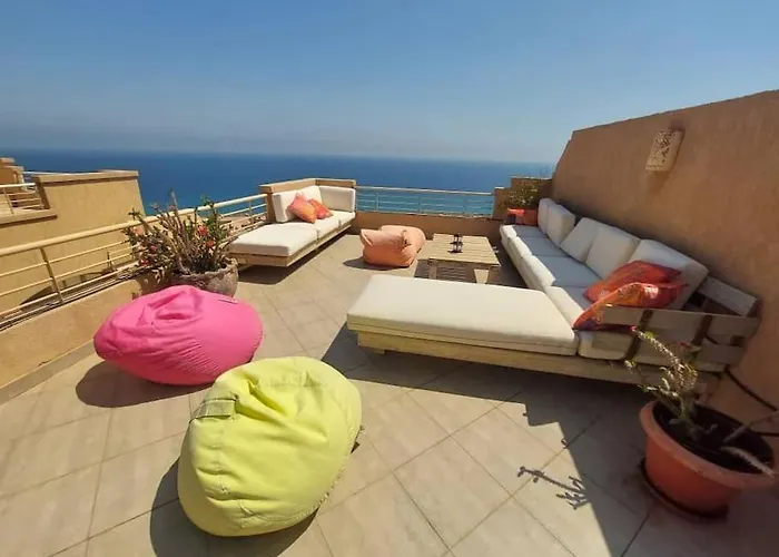 Rooftop In Ainsokhnatelal, Families Only, No Pets Allowed شقة عين السخنة